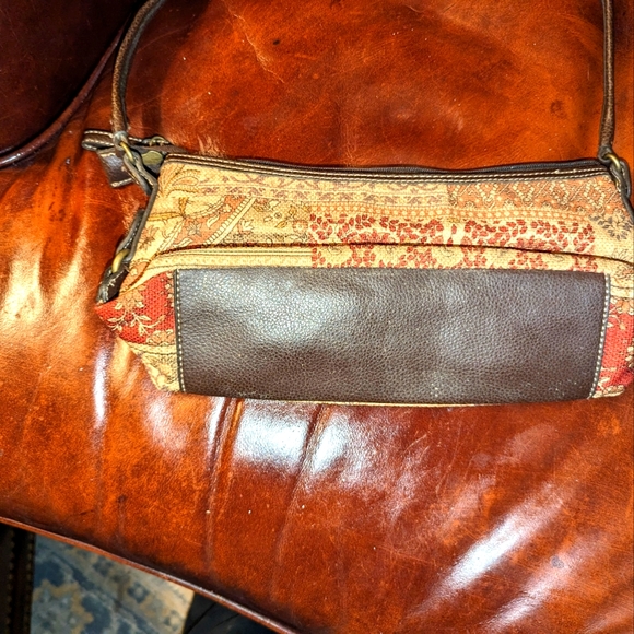 Vintage Relic by Fossil Handbag Leather Handles - Picture 1 of 6